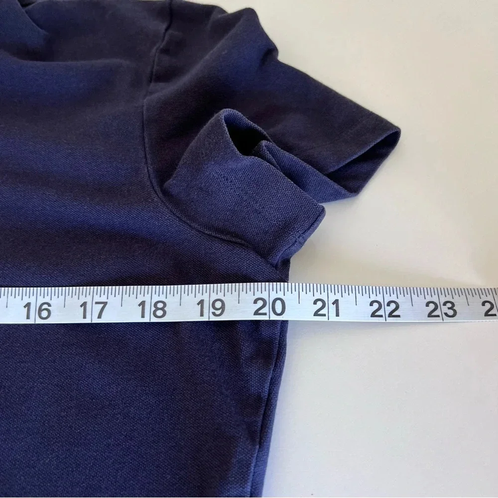 Tory Burch Women’s Short Sleeve Navy Polo Shirt‎